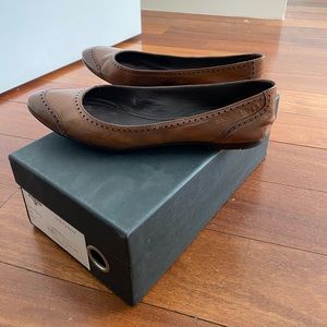 n.d.c. made by hand Leather Oxford Flats